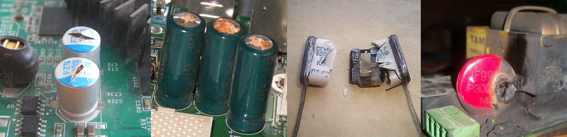 Типичные неисправности конденсаторов