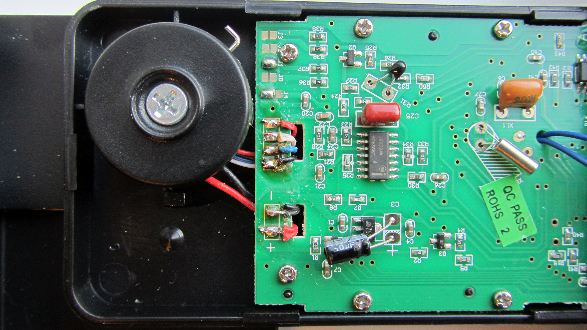 Возвращаем проводки на место