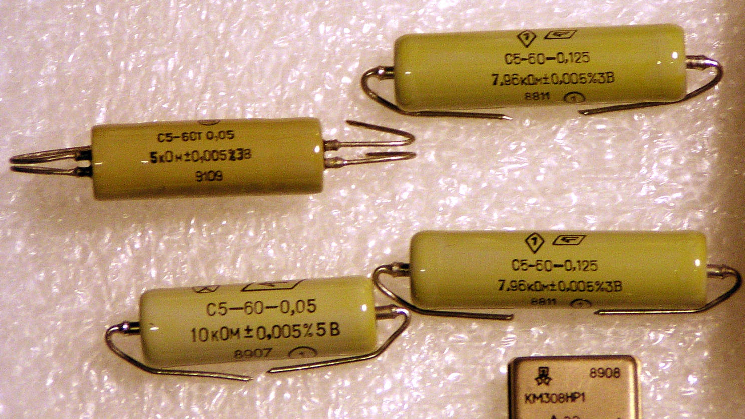 Сверхточные резисторы